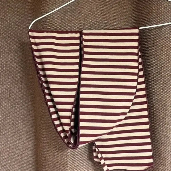 [BUNJANG] Y2K Gyaru Striped Muffler / y2k 갸루 히메갸루 줄무늬 머플러
