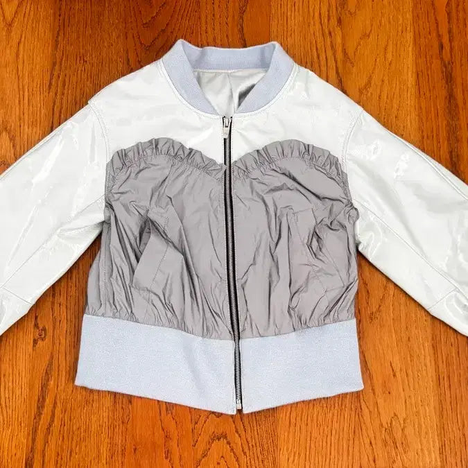 [BUNJANG] Unisex Mint Sky Blue Leather Jacket / 리얼 양가죽 민트 하늘색 가죽자켓