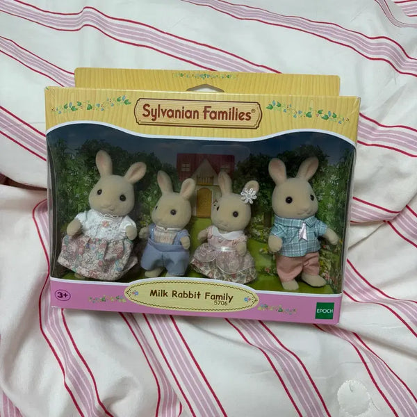 [BUNJANG] Sylvanian Families Milk Rabbit Family Sealed New Product / 실바니안 밀크토끼가족 미개봉 새상품