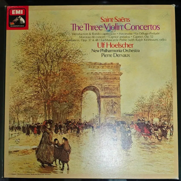[BUNJANG] Camille Saint-Saëns The Three Violin Concertos LP Box Set / 생상 바이올린 작품집 LP 박스셋