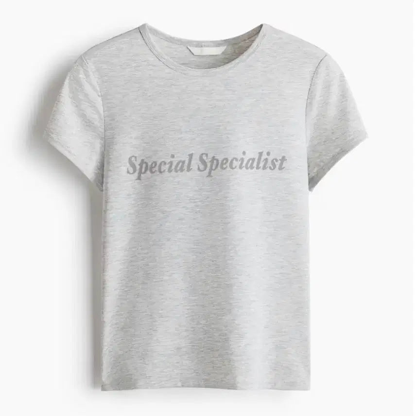 [BUNJANG] H&M Lettering Detail T-Shirt / h&m 레터링 디테일 티셔츠