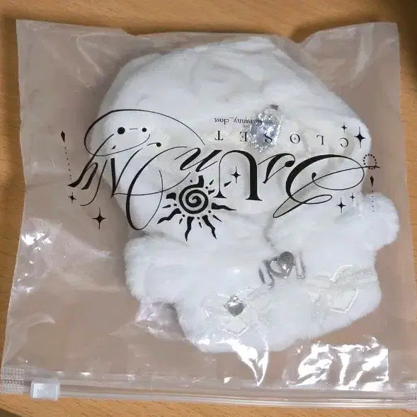 [BUNJANG] 10cm Sunny Closet Puppy Narine White Cotton Doll Clothing / 10cm 써니클로젯 퍼피나린 화이트 솜인형 인형옷