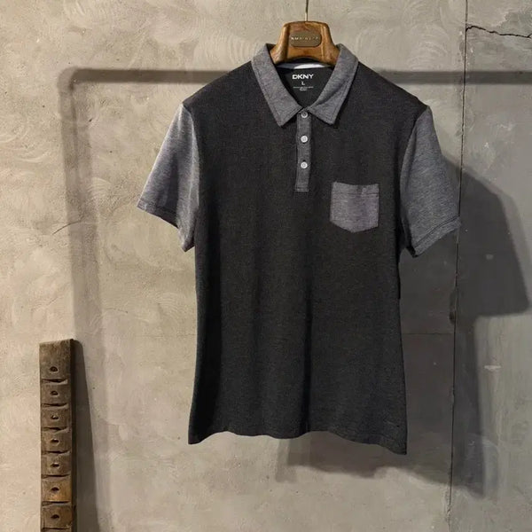 [BUNJANG] DKNY Men's Polo Shirt Size 100 / DKNY 반팔 카라티 남성 100