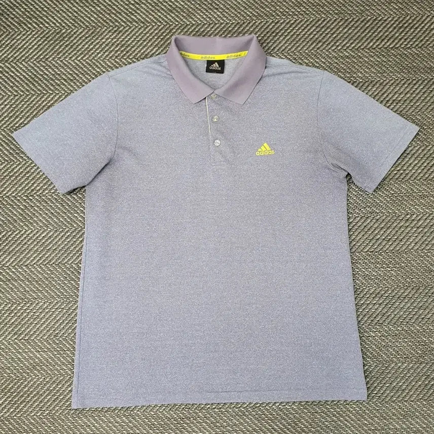[BUNJANG] Adidas Men's Short Sleeve Polo Shirt Purple Size 105-110 / 아디다스 반소매 카라티 남자105~110