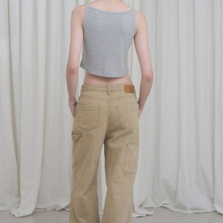 [BUNJANG] Love By Mood Log Carpenter Denim / 러브바이무드 lovebymood log carpenter denim