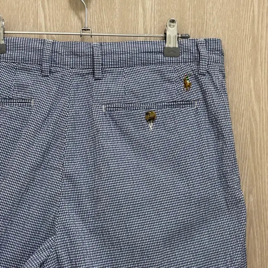 [BUNJANG] Polo Ralph Lauren Classic Fit Seersucker Shorts White/Blue / 폴로 클래식핏 시어서커 반바지30~31/화이트블루
