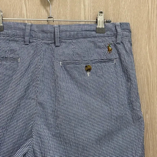 [BUNJANG] Polo Ralph Lauren Classic Fit Seersucker Shorts White/Blue / 폴로 클래식핏 시어서커 반바지30~31/화이트블루