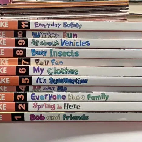 [BUNJANG] HB English Cake Readers Set (11 Volumes) - Children's English Books / HB English Cake Readers 천재교육 11권 세트 어린이영어 중고책