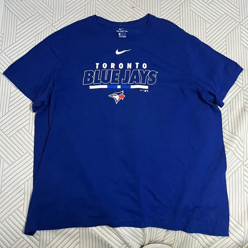 [BUNJANG] Nike Toronto Blue Jays Baseball T-Shirt / 나이키 토론토 블루제이스 반팔 3XL 스포티 야구 블루 빈티지