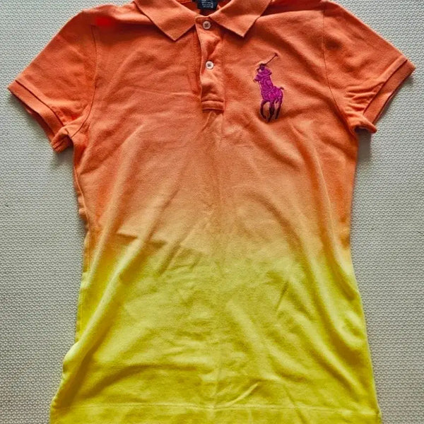 [BUNJANG] Polo Ralph Lauren Big Pony Gradient Polo Shirt / 폴로 랄프로렌 빅포니 그라데이션 카라티s