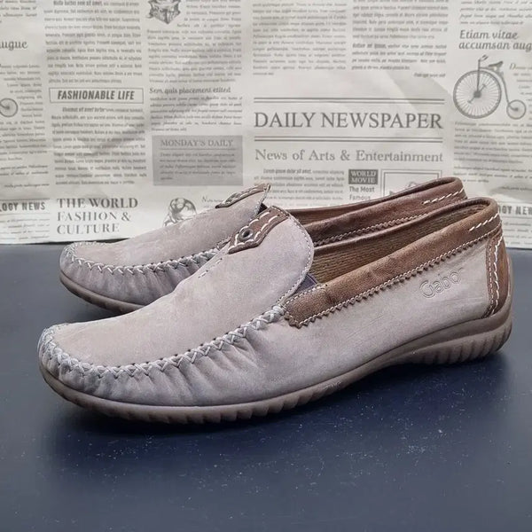 [BUNJANG] Gabber Women's Suede Loafers (240) / 가버 여성 스웨이드 로퍼 240