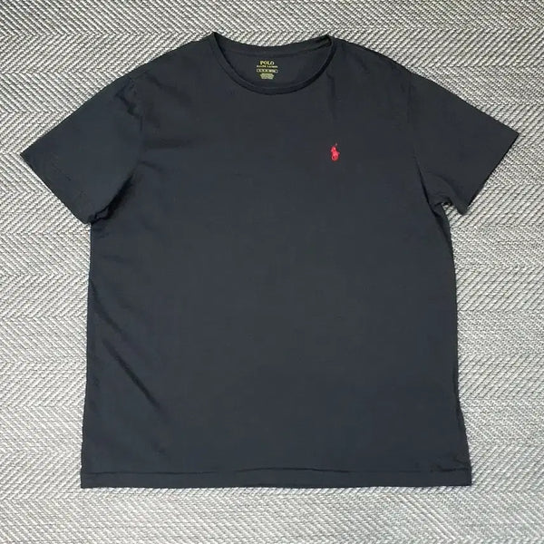 [BUNJANG] Polo Ralph Lauren Cotton T-Shirt Size 110 Black / 폴로 랄프로렌 반소매 면티 남자110