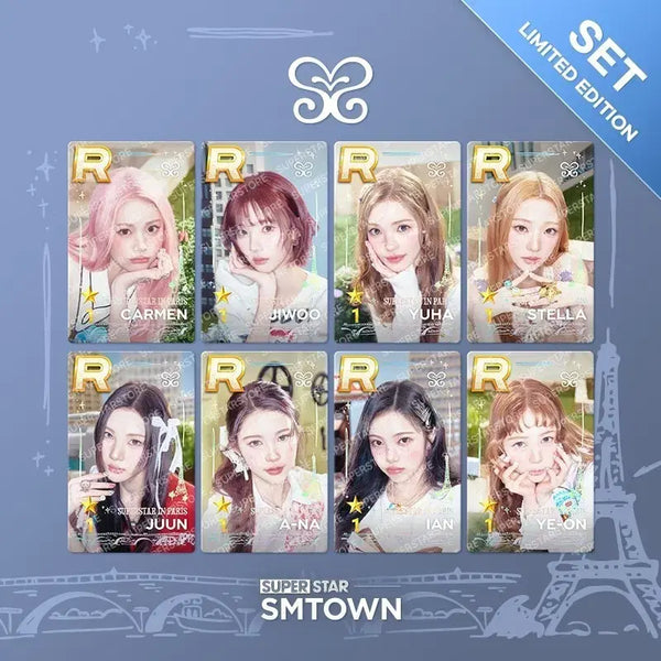 [BUNJANG] hearts2hearts SuperStar SMTOWN Paris Photocard Set / 하츠투하츠 hearts2hearts 슈스엠 포카 세트