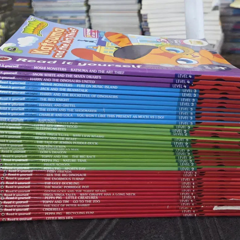 [BUNJANG] Read it Yourself Ladybird 37-Book Set Children's English Used Books / Read it Yourself Ladybird 37권 세트 어린이영어 중고책