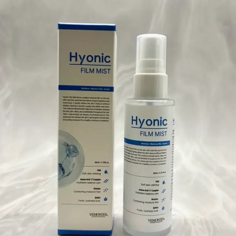 [BUNJANG] Be My Taste Hyonic Film Mist 80ml - Hydrating, Moisturizing, Radiant, Exfoliating Toner Mist / 우체국당일발송 베몽테스 하이오닉 필름 미스트 80ml 수분 보습 광채 각질케어 미스트 토너