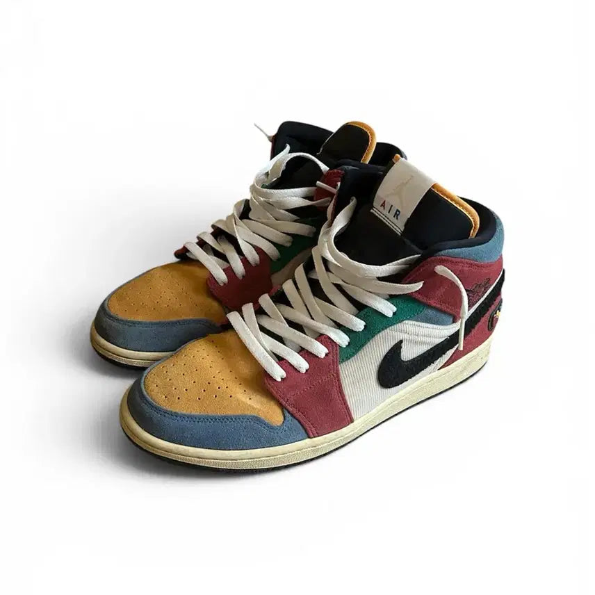 [BUNJANG] Air Jordan 1 Mid Fearless The Great Blue Vintage / 조던 1 피어리스 불루 더 그레이트 빈티지
