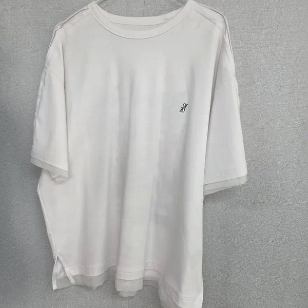 [BUNJANG] ZIOZIA Madrigal Layered T-Shirt / 지오송지오마드리갈 레이어드