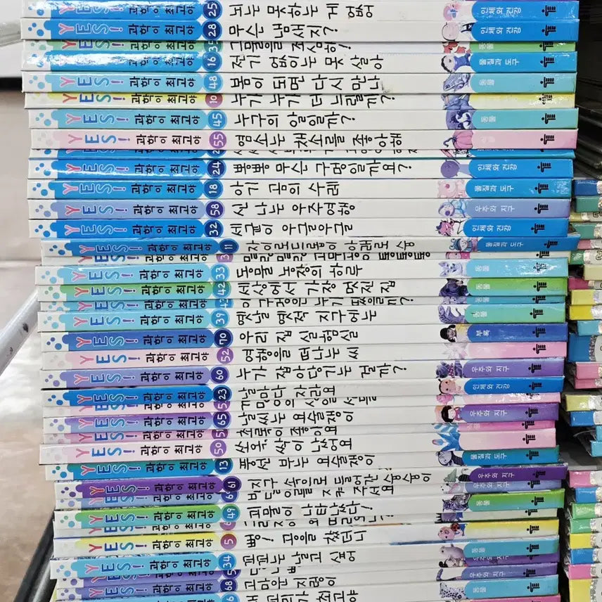 [BUNJANG] YES! Science is the Best Korean Tolstoy 70 Volume Set Children's Books / YES! 과학이 최고야 한국톨스토이 70권 세트 어린이책 중고책