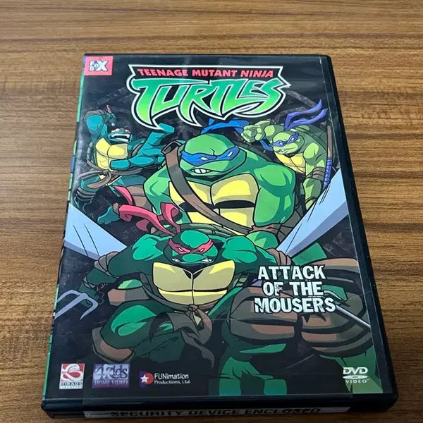 [BUNJANG] Ninja Turtles: Attack of the Mousers DVD (North American Release) / 북미판-닌자거북이 - Attack of the Mousers DVD