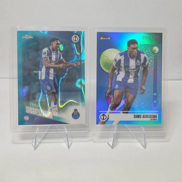 [BUNJANG] FC Porto Sampaio Agêo & Tops Chrome Finest Card (Limited Edition) / [200,299한정] FC포르투 사무 아게호와 탑스 크롬 파이니스트 카드