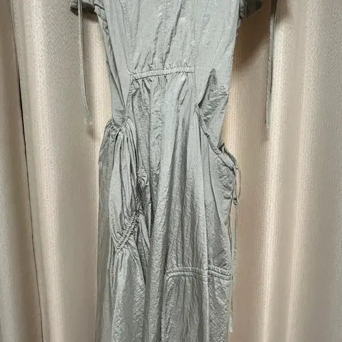 [BUNJANG] Marron Edition 24 Summer Ice Cement String Dress M / 나일론 원피스 - 마론에디션 24 서머 아이스 시멘트 스트링 드레스 m