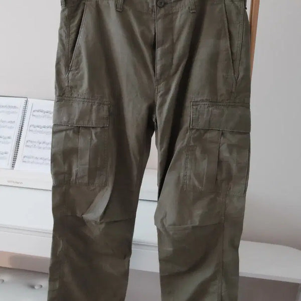 [BUNJANG] Polo Ralph Lauren Big Cargo Pants Olive 34 / 폴로 빅 카고 팬츠 올리브 34
