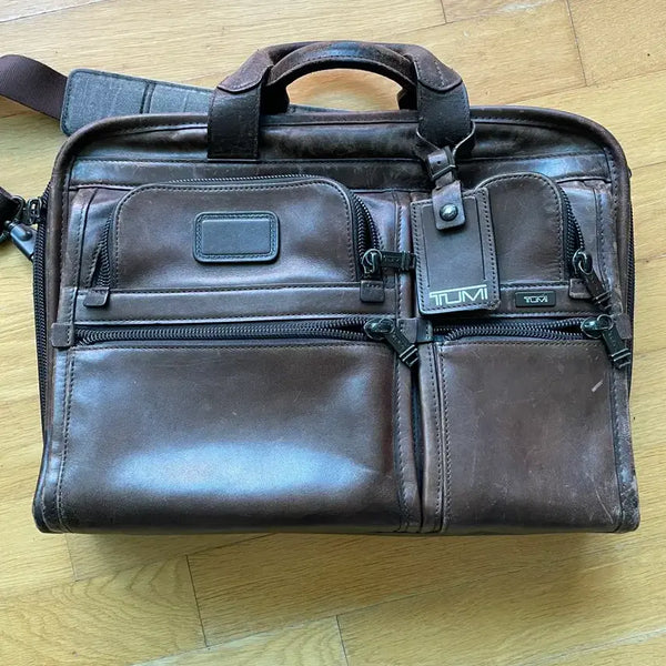 [BUNJANG] Tumi Briefcase Brown / 투미 브리프케이스