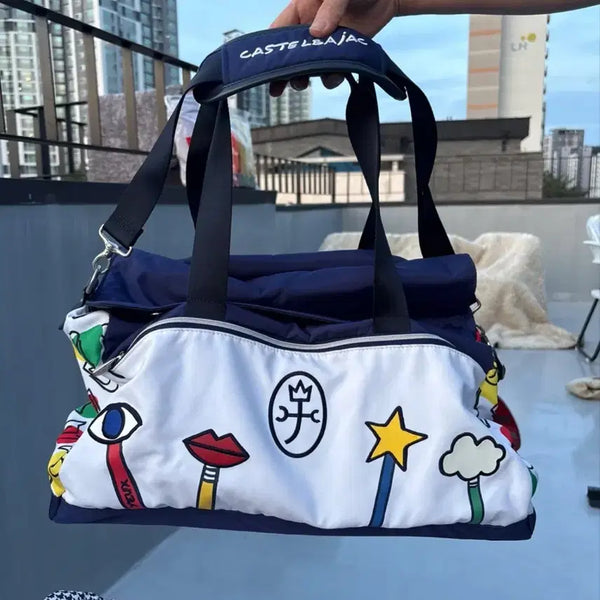 [BUNJANG] Castelbajac Golf Boston Bag / 까스텔바작 골프 보스턴백