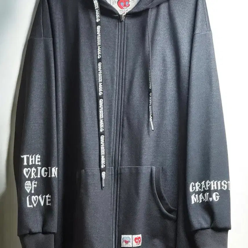[BUNJANG] Graffyst Manji Hoodie Zip-up / 그라피스트 만지 후드집업 판매합니다