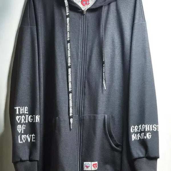 [BUNJANG] Graffyst Manji Hoodie Zip-up / 그라피스트 만지 후드집업 판매합니다