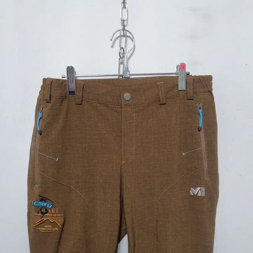 [BUNJANG] Millet Women's Spring/Summer Hiking Pants (Size 67, Coffee) / 1136) 밀레 여성 춘하 등산바지 67
