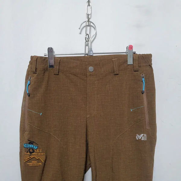 [BUNJANG] Millet Women's Spring/Summer Hiking Pants (Size 67, Coffee) / 1136) 밀레 여성 춘하 등산바지 67