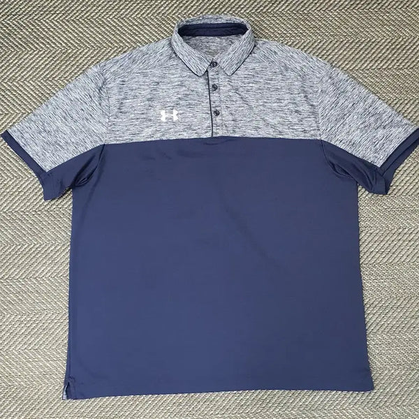 [BUNJANG] Under Armour Men's Short Sleeve Polo Shirt (Size 110-115) / 언더아머 기능성 반소매 카라티 남자110~115
