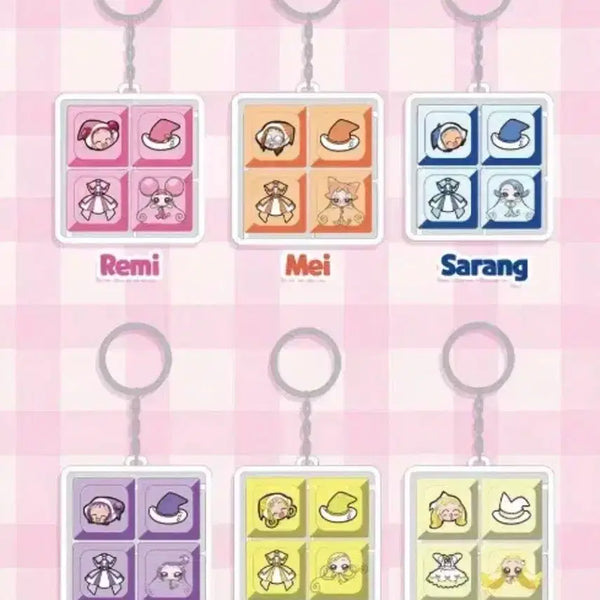 [BUNJANG] Ojamajo Doremi Keychain (Sealed) / 선택1)꼬마마법사 레미 키캡 키링 미개봉