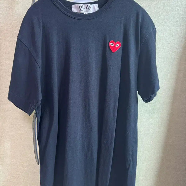 [BUNJANG] Comme des Garçons Black Heart Logo T-Shirt XL / 꼼데가르송 반팔 xl