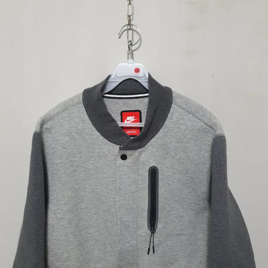 [BUNJANG] Nike Tech Varsity Jacket L / 1143) 나이키 테크 남성 바시티 자켓 점퍼 L