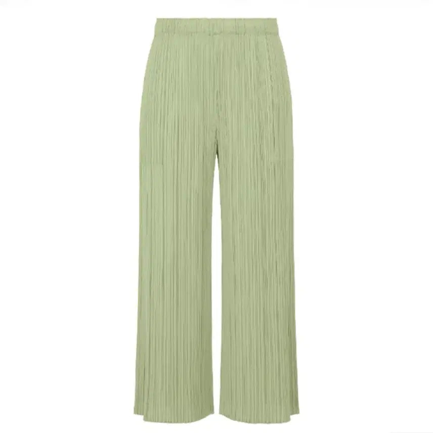 [BUNJANG] Pleats Please Pastel Green Pants Size 5 / (새상품) 플리츠플리즈 파스텔그린 팬츠 5사이즈 6월 먼슬리