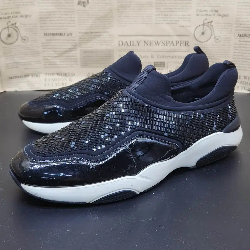 [BUNJANG] Salvatore Ferragamo Jilley Men's Sneakers / 페라가모 지을리 남성스니커즈 270