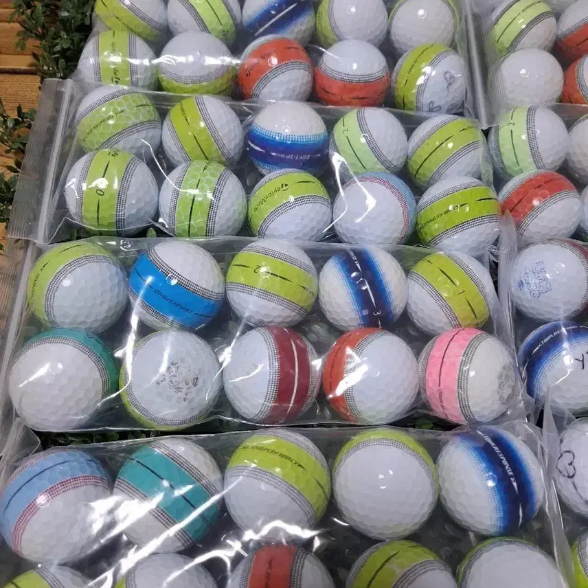 [BUNJANG] TaylorMade [Model] Response Golf Balls - 100pc Bundle / 테일러메이드 리스폰스 로스트볼/// 100알