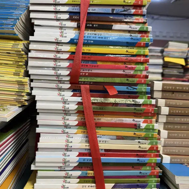 [BUNJANG] Hansol Bobo Reading Book Set (52 Volumes) / 한솔 보보읽기책 한솔교육 52권 세트 어린이책 중고책
