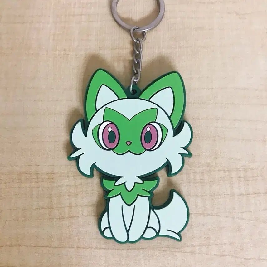 [BUNJANG] Pokemon Scarlet & Violet Special Edition Nyahoha Rubber Strap Keychain / 포켓몬 스칼렛바이올렛 구매특전 나오하 냐오하 러버스트랩 키홀더 키링