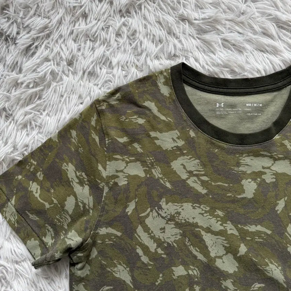 [BUNJANG] Under Armour Vintage Japanese Camo T-Shirt / UNDER ARMOUR 일본빈티지 카모 반팔 빈티지반팔 언더아머 M 40