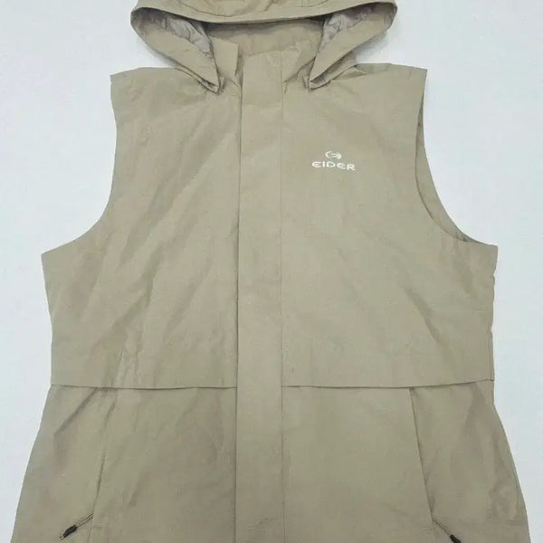 [BUNJANG] Eider Blanc Women's Windproof Vest Light Beige (L) / 아이더 베이지 후드 조끼(L)