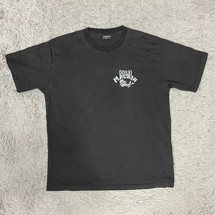[BUNJANG] Malbon Short Sleeve Round Neck T-Shirt / 말본 반팔 라운드넥 티셔츠 100