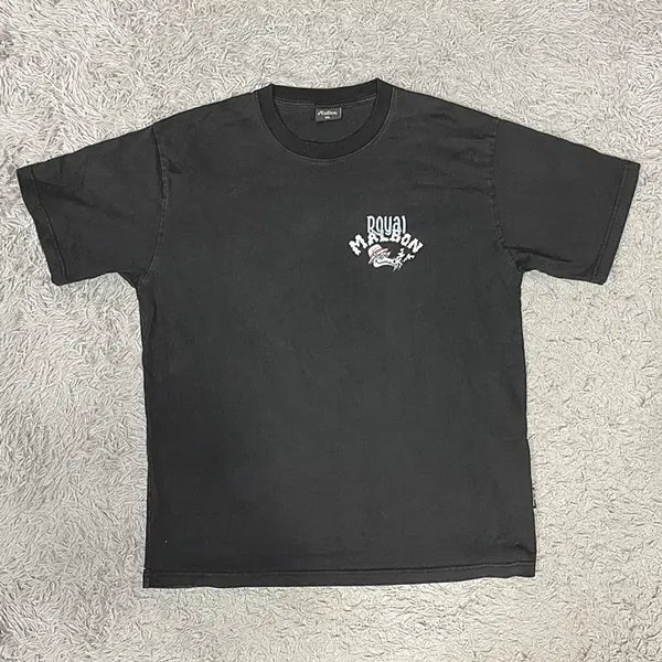 [BUNJANG] Malbon Short Sleeve Round Neck T-Shirt / 말본 반팔 라운드넥 티셔츠 100