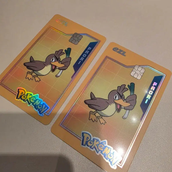 [BUNJANG] Pokemon Farfetch'd Transportation Card / 포켓몬스터 교통카드 파오리