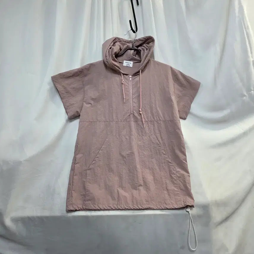 [BUNJANG] CHERRYBOMB Women's Hoodie Pink Short Sleeve / CHERRYBOMB여성 후드  핑크반팔F