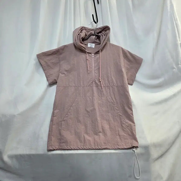 [BUNJANG] CHERRYBOMB Women's Hoodie Pink Short Sleeve / CHERRYBOMB여성 후드  핑크반팔F