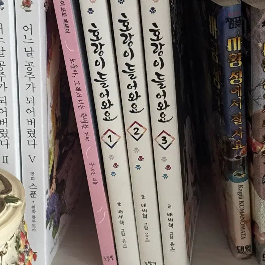 [BUNJANG] Horangi Deureowayo Naver Webtoon Volumes 1-3 Bundle Set / 호랑이들어와요 네이버웹툰 네웹 1~3권 일괄