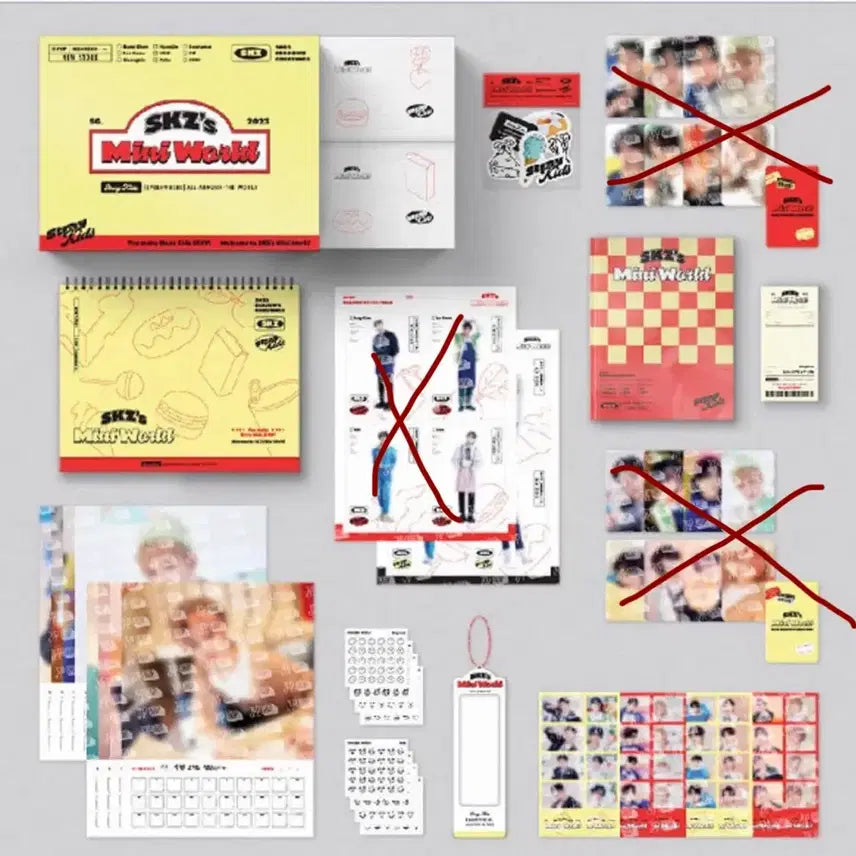 [BUNJANG] Stray Kids 2023 Season's Greetings Standee Set / 스키즈 23시즌그리팅 판매